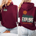 Adventure awaits with our Explore Manitoba Hoodie, designed for those who crave the beauty of the outdoors.